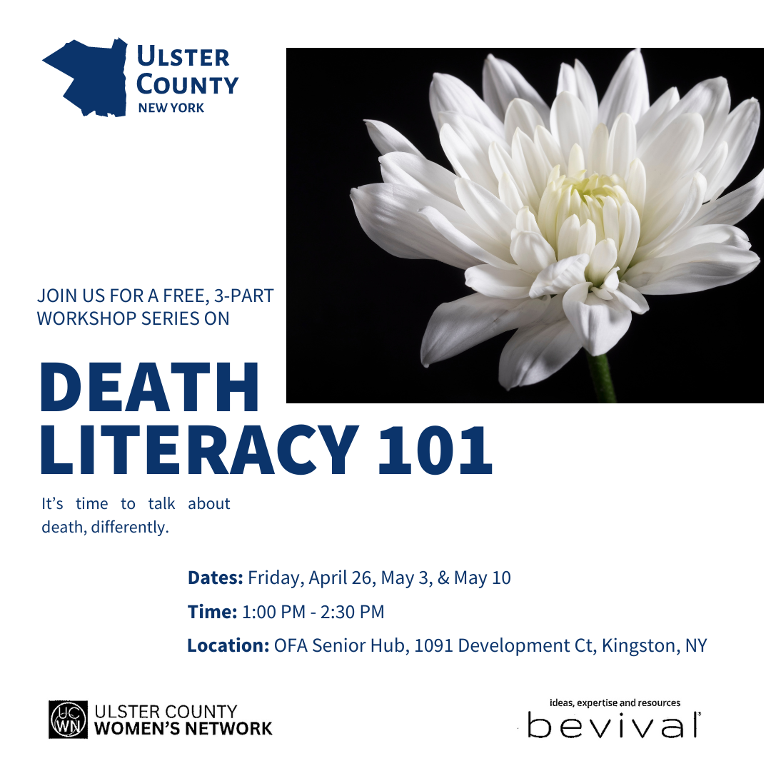 Three-Part “Death Literacy 101” Workshop Series with the Office for the Aging