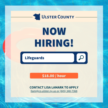 Now hiring lifeguards