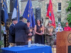 Ulster County Department of Veterans Services annual Candlelight Ceremony 2