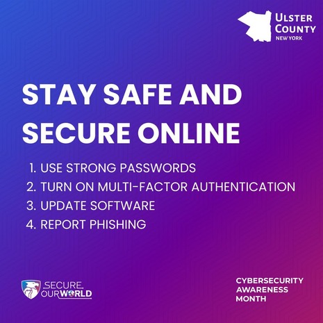 October is Cyber Security Awareness Month