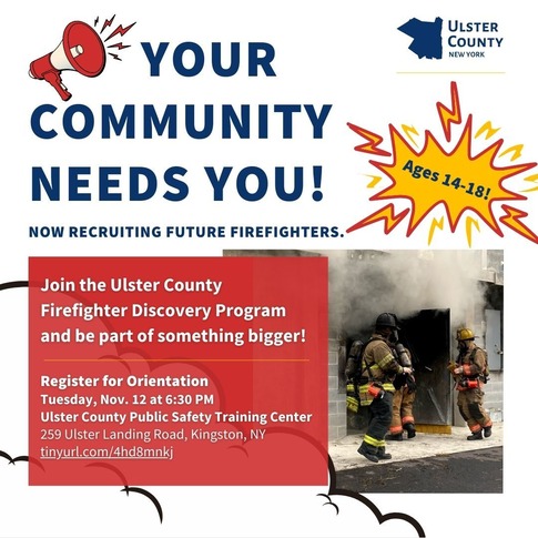 Now Recruiting Future Firefighters Ages 14-18