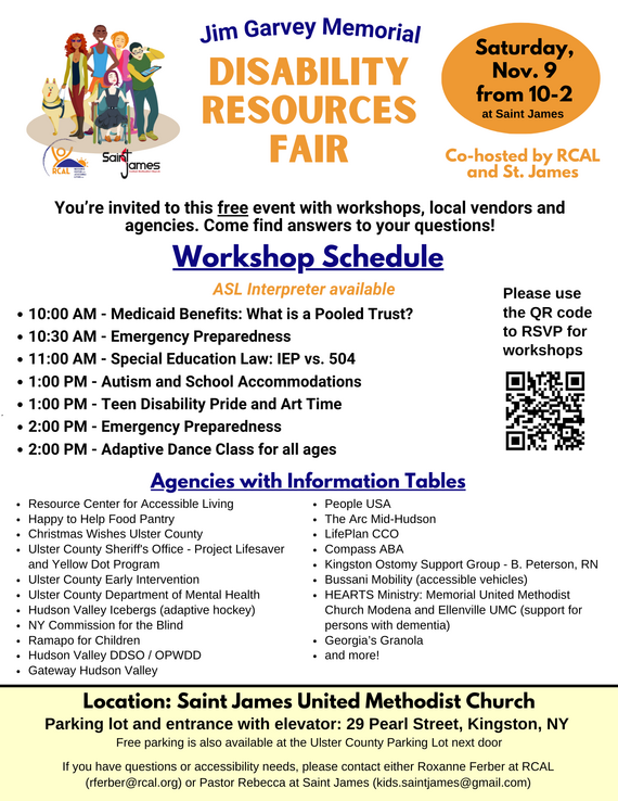 Upcoming Disability Resources Fair