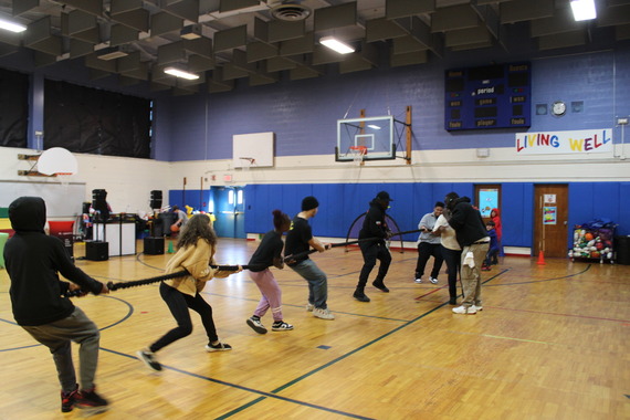 Gymnasium at Mind, Body, Soul Event