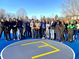 Berme Road Park Ribbon Cutting