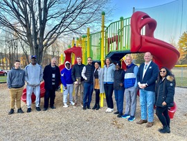 Berme Road Park New Playground Set