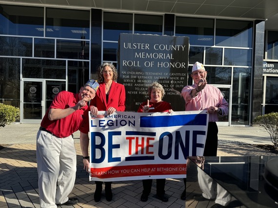  Visit from the New York State American Legion Commander