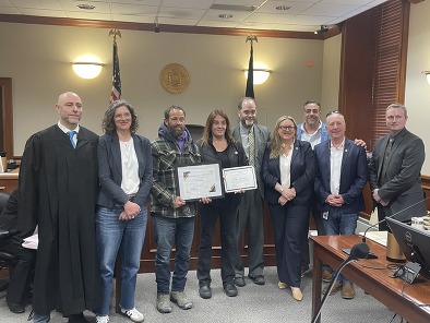 Veterans Court Track graduation