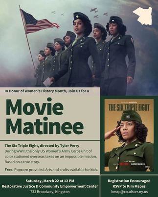 Movie Matinee for Womens History Month