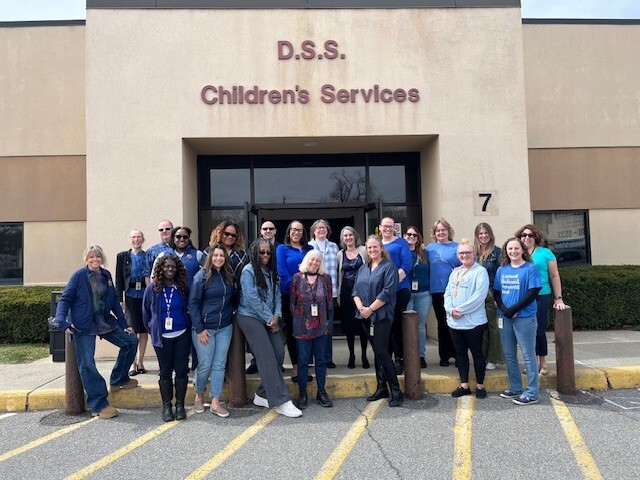  Dept of Social Services Go Blue