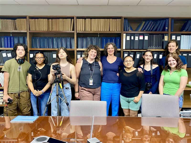 Woodstock Film Festival Student Film Lab Students Interview County Exec