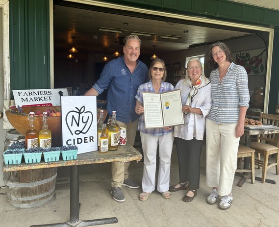 10th Anniversary of the New York Cider Association Celebrated at Stone Ridge Orchard