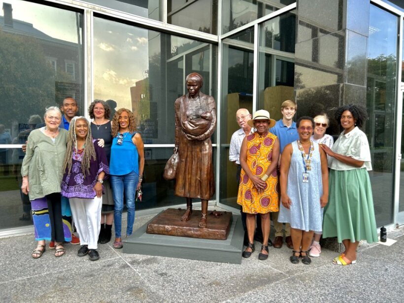 Sojourner Truth Statue Group Photo