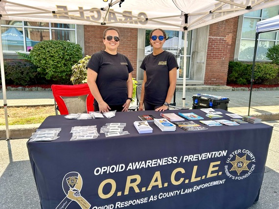 ORACLE Table at Blueberry Fest