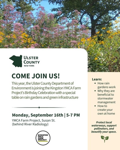 YMCA Farm Project Birthday Rain Gardens Flyer