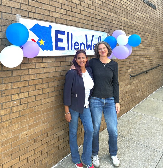 Jen and Janet EllenWell