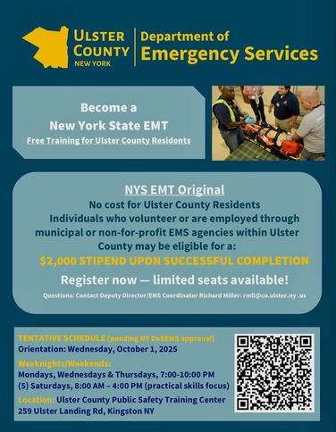 EMT Training Flyer
