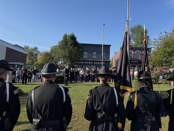 Sheriff's Office Employees at the 9/11 Commemoration at Fireman's Park 
