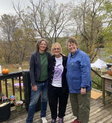 Executive Metzger and Legislator Sperry at Serenity Scene with Susan Brisbois