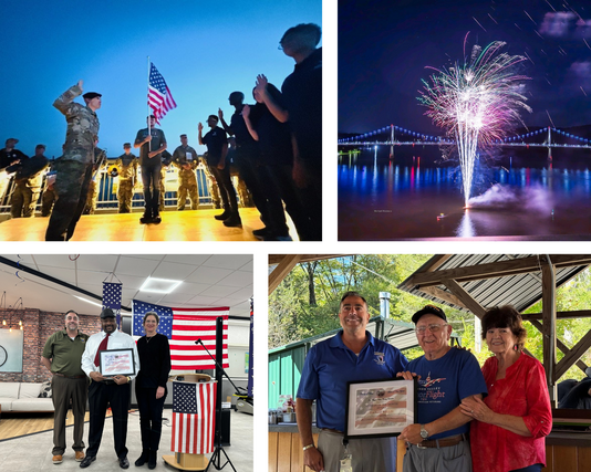 Collage of Veterans Services Events