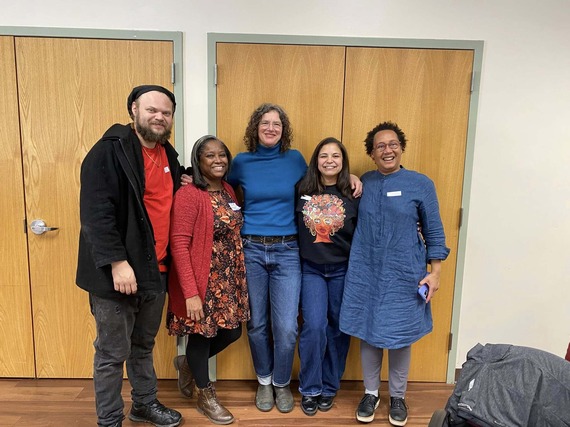 County Executive Metzger with a group at the UlsterCorps MLK Day event