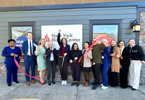 Kingston Donor Center Reopening Ribbon Cutting