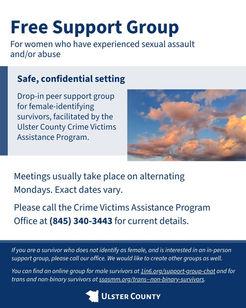 CVAP Support Group Flyer