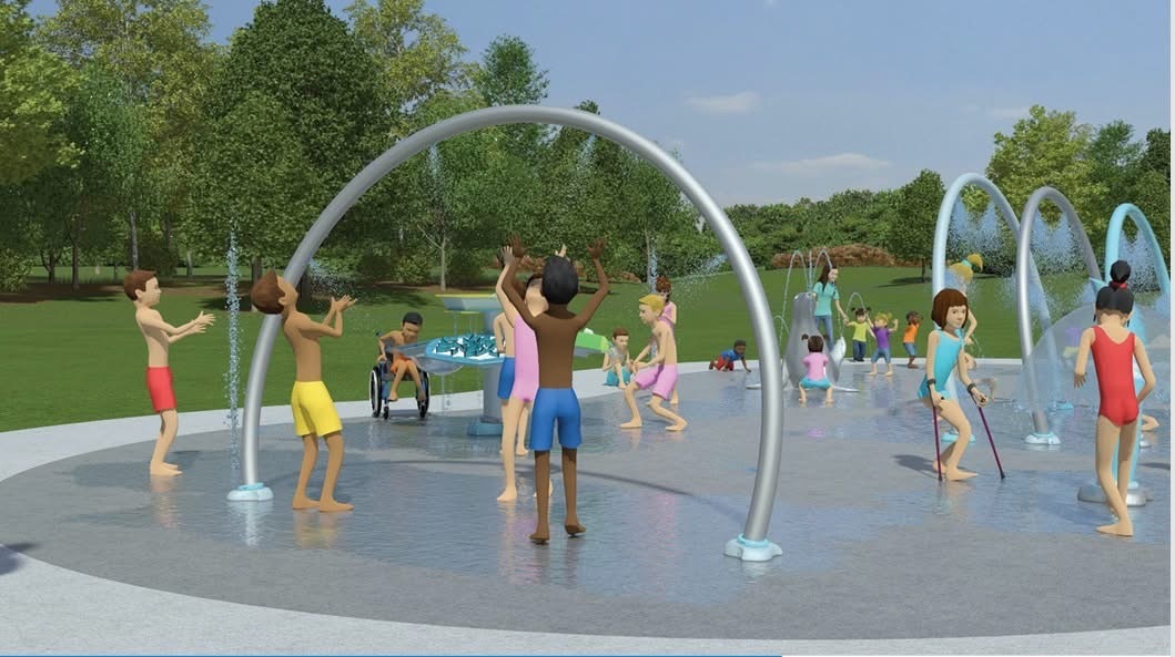 Community Splashpad Rendering