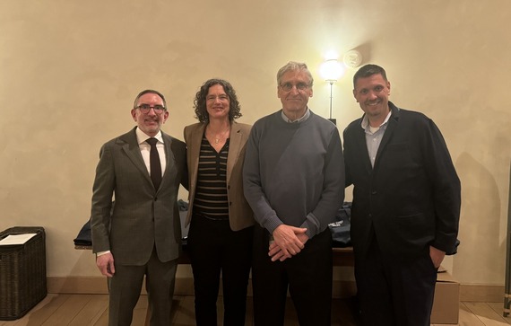 County Executive Metzger with Gardiner Fire Dept. Officials