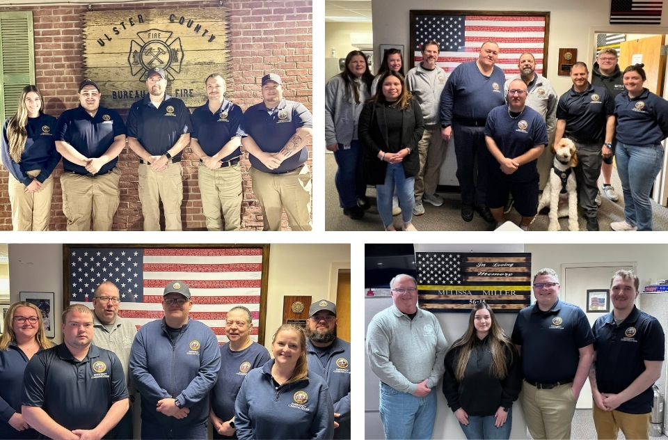 A collage of our four dispatcher groups 