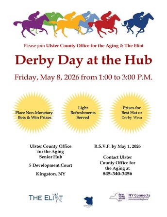 Flyer for Derby Day event