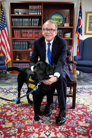 Mike DeWine and Reptar
