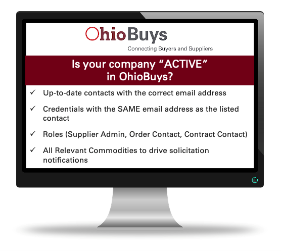 Active Supplier Screenshot