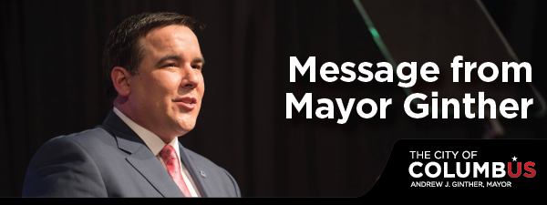 A Message from Mayor Ginther