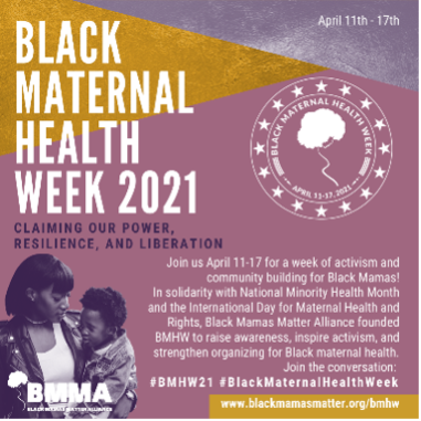 Black Maternal Health Week 1