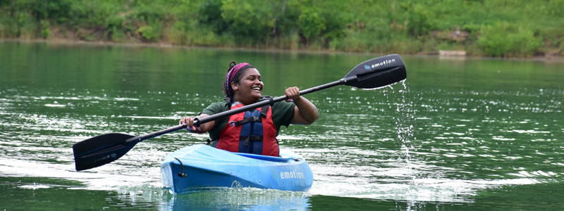 Kayaking