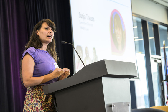 Sonja Trauss at the Housing for All Forum