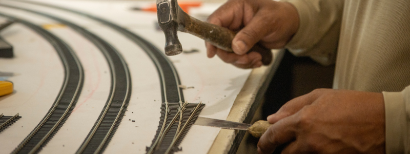 Fran Ryan Model Train Room