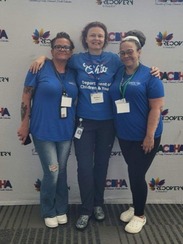 Jolina, Nicole, Melissa at the Mental Health and Addiction Conference