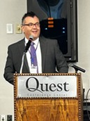 Jeff Van Deusen at the podium