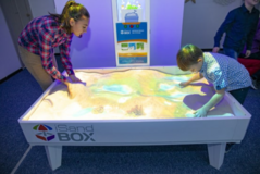 Help Me Grow augmented reality sandbox