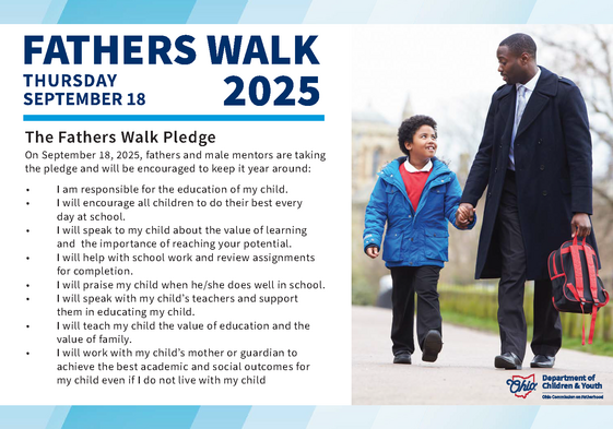 Fathers Walk Pledge