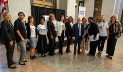 Group photo with Fran and Governor DeWine
