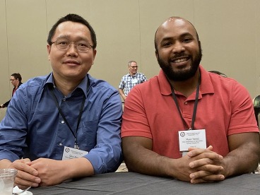 Ray and Dr. Yanez attend ASF Workshop