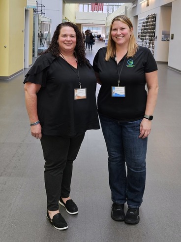 Kerri and Dominika at QMS Training