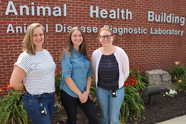 Laura, Halle, and Lauren