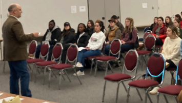 Director address OSU Vet Students