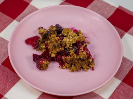 Apple and Beet Baked Oatmeal Recipe