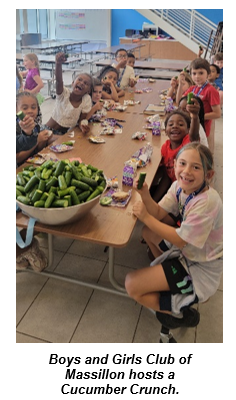 Boys and Girls Club Cucumber Crunch