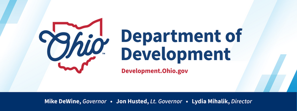Ohio Department of Development header