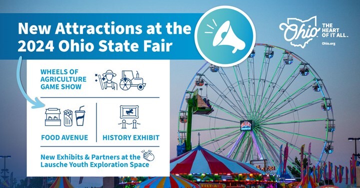 New Attractions at the 2024 Ohio State Fair